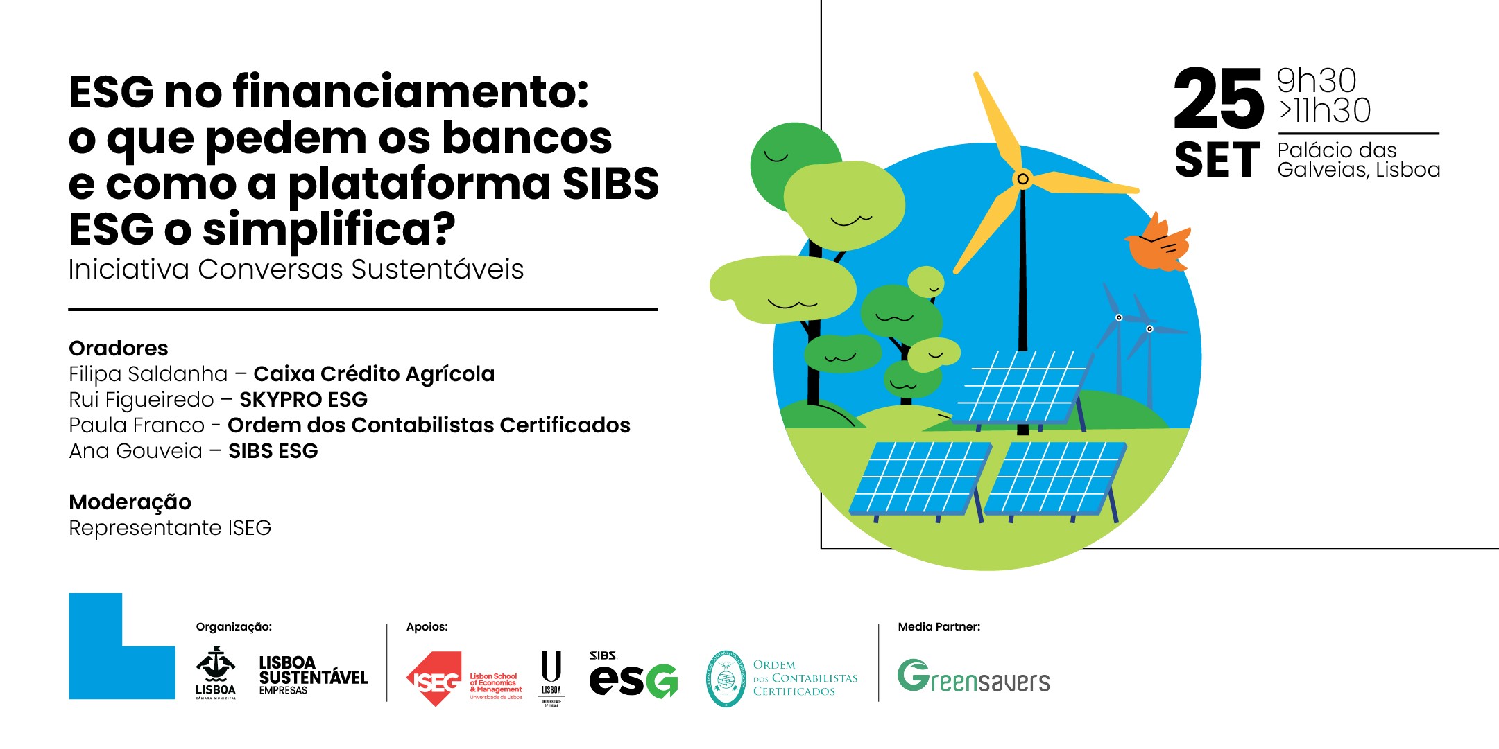 ESG no financiamento: o que pedem os bancos e como a plataforma SIBS ESG o simplifica? | 25 de setembro