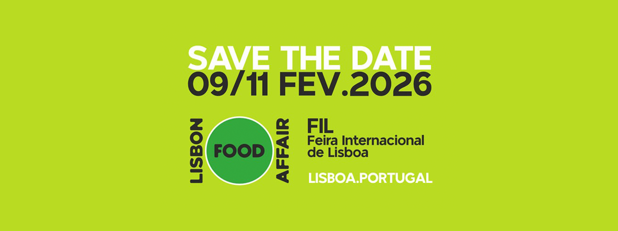 Lisbon Food Affair | 9 a 11 de fevereiro 2026