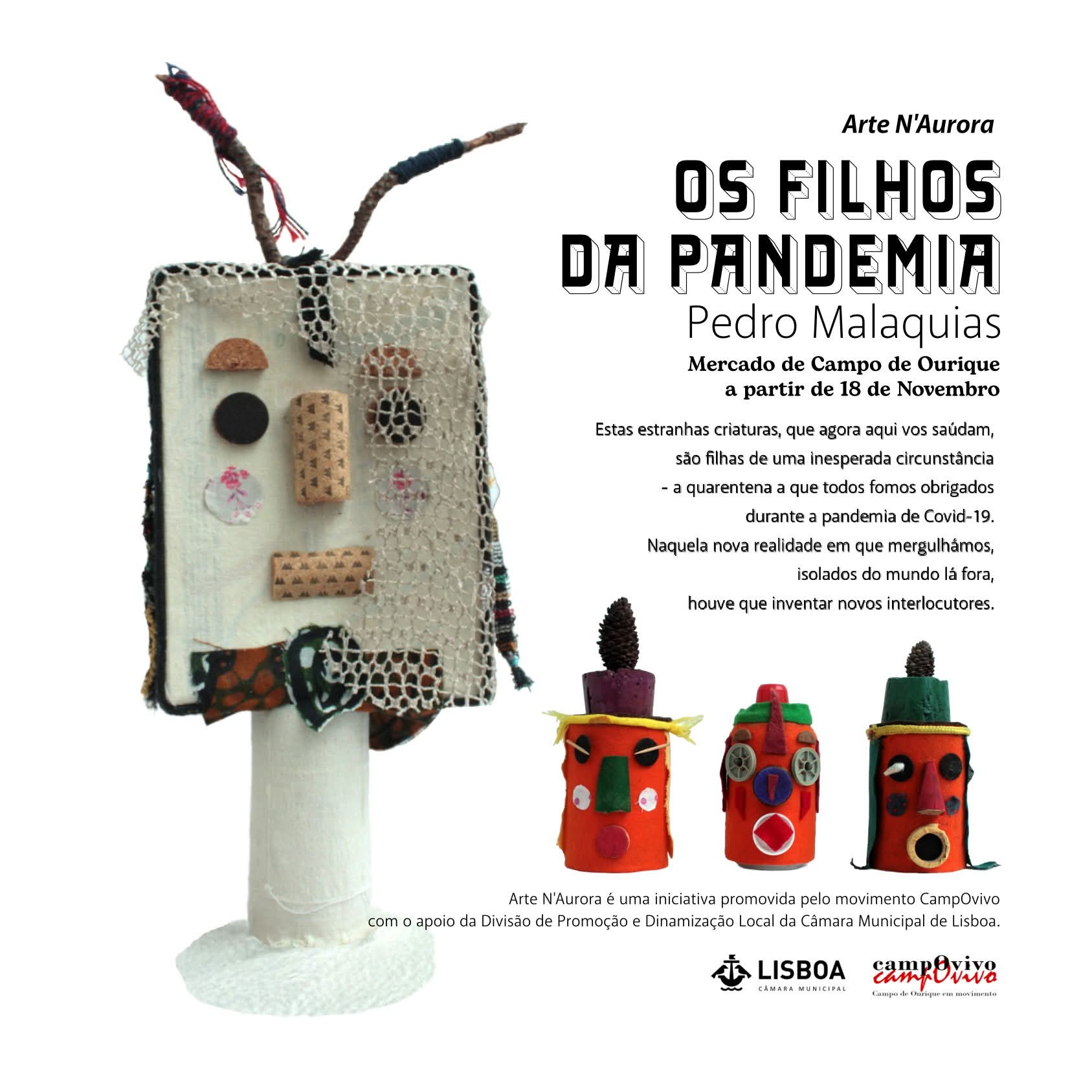 Novas exposições no Mercado de Campo de Ourique | até 24 janeiro 2026